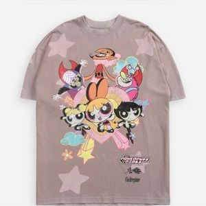 Civil Regime Powerpuffs Girls Collab Oversized Graphic Tee